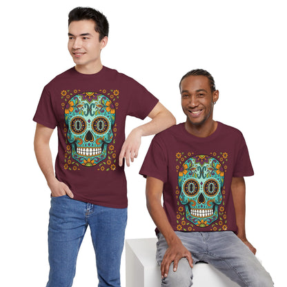 Mexican Loco Skull T‑Shirt — "Loco" Day of the Dead Graphic Tee
