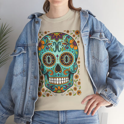 Mexican Loco Skull T‑Shirt — "Loco" Day of the Dead Graphic Tee