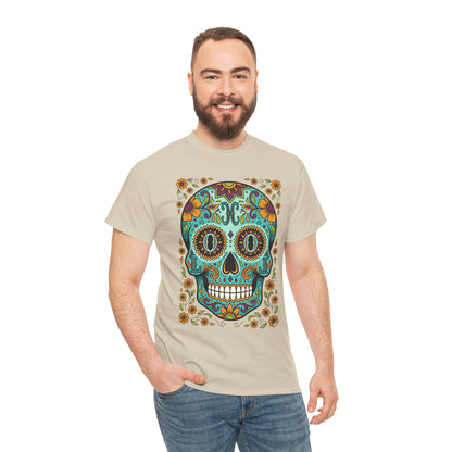 Mexican Loco Skull T‑Shirt — "Loco" Day of the Dead Graphic Tee