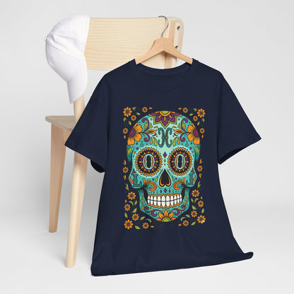 Mexican Loco Skull T‑Shirt — "Loco" Day of the Dead Graphic Tee